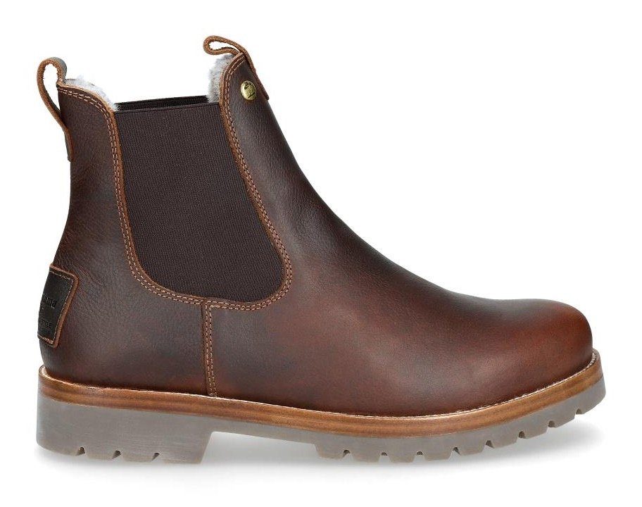Panama Jack Burton Igloo C1 Chelseaboots mit kuscheligem Lammfellfutter