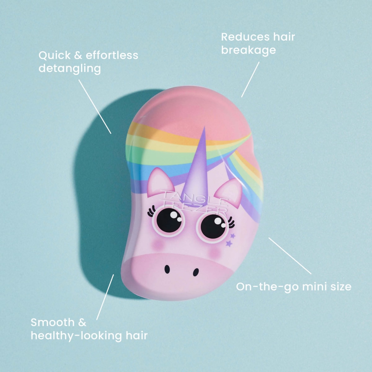Entwirrbürste Kinder Multi Unicorn, 1 St