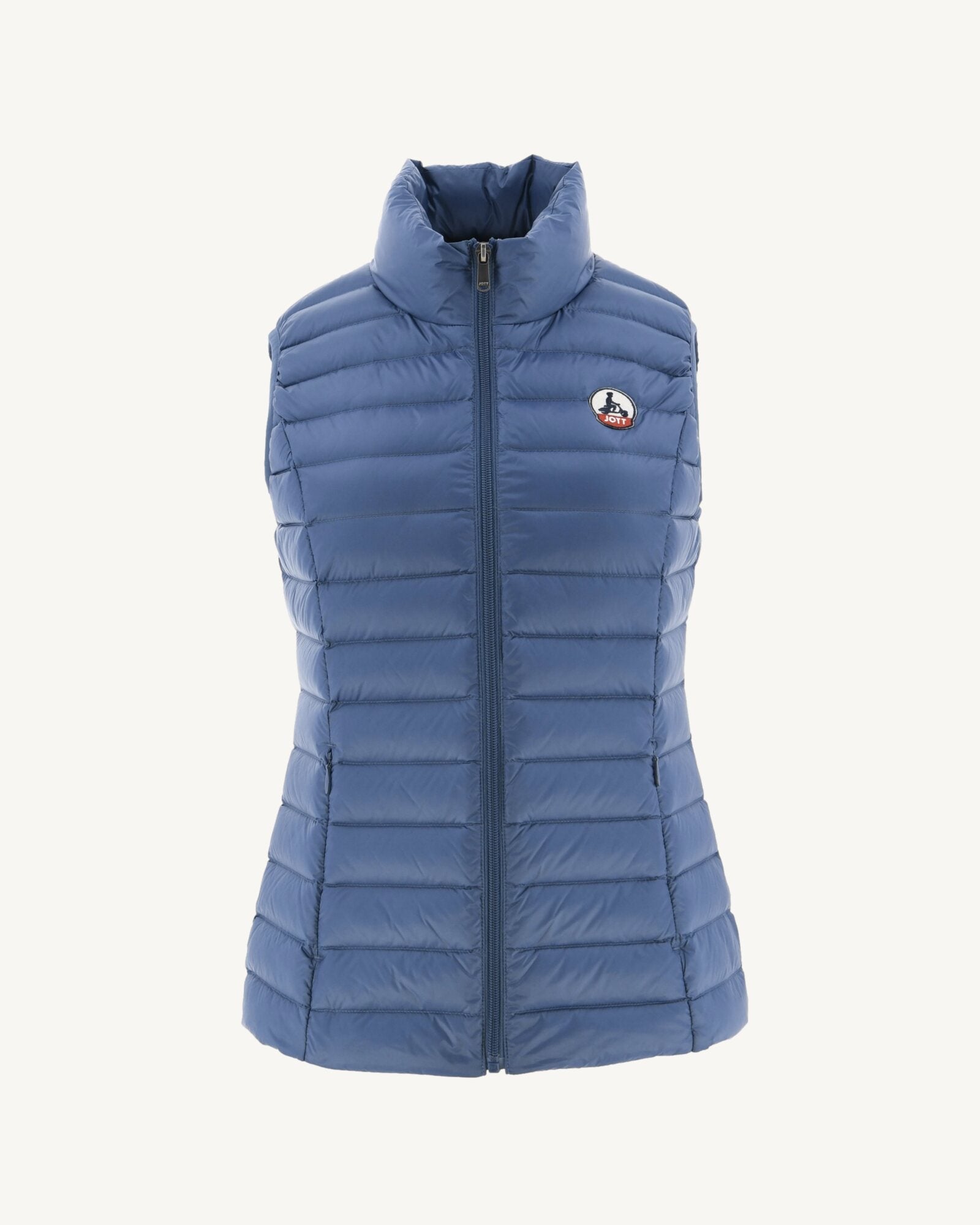 Doudoune légère sans manches Bleu jeans Seda