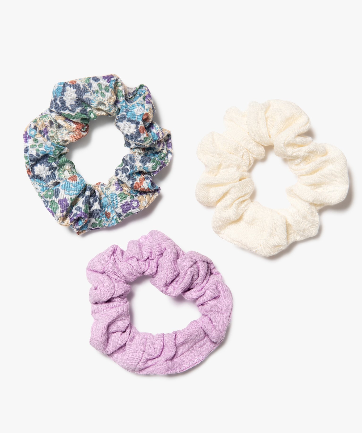 Chouchous pour les cheveux fille (lot de 3) multicolore | GEMO