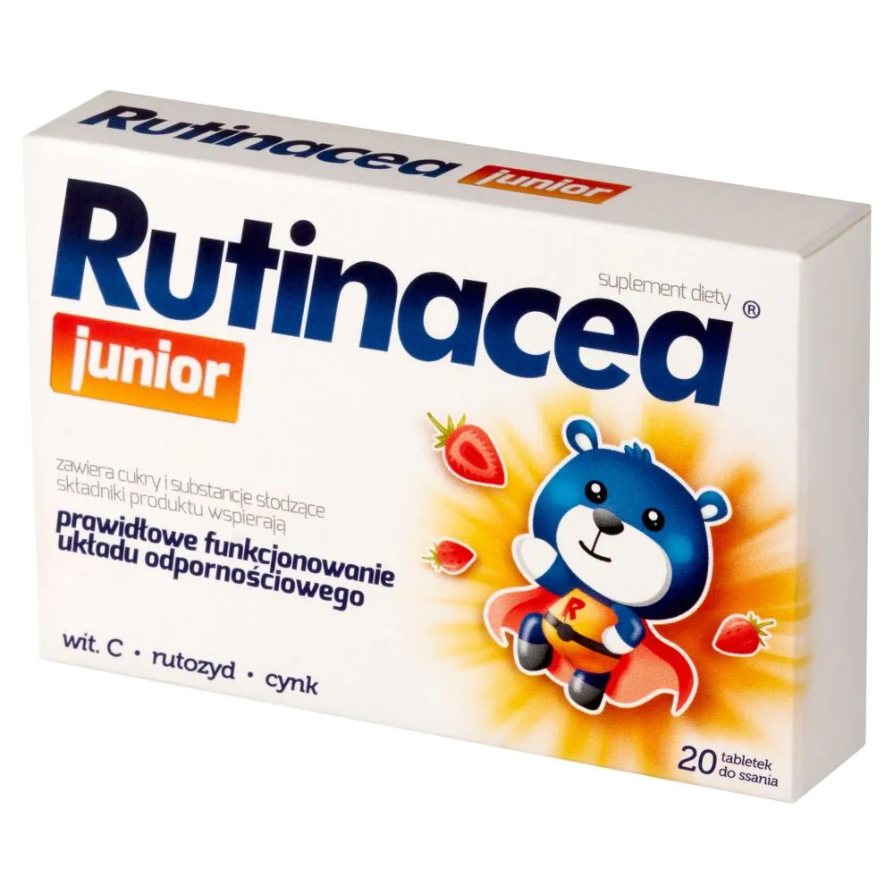 Rutinacea Junior, Υποστήριξη του ανοσοποιητικού συστήματος για παιδιά από 3 ετών, Παστίλιες