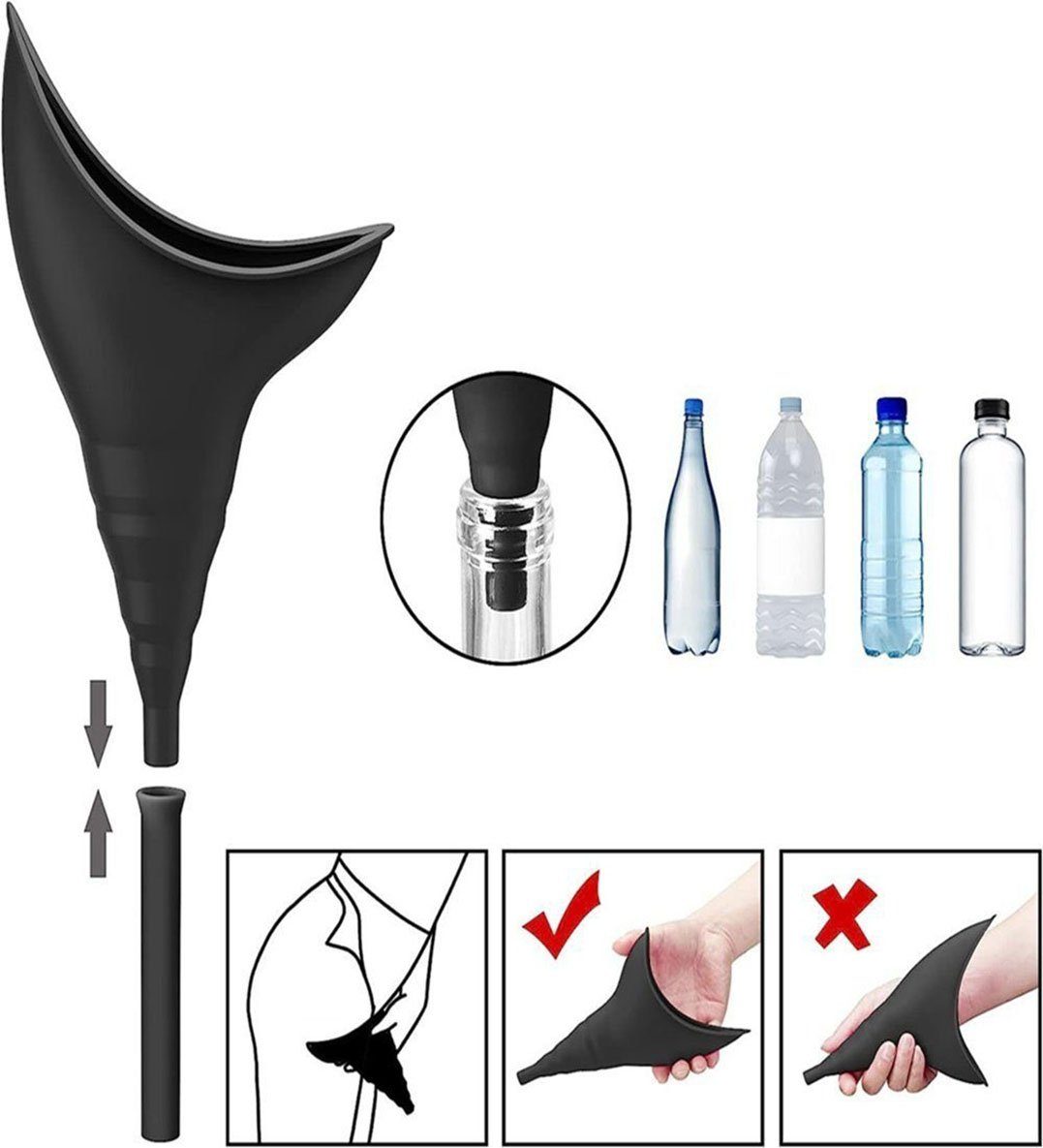 Tapferer Ping Campingtoilette Frauen Camping Tools Reise Essentials, (1-St)