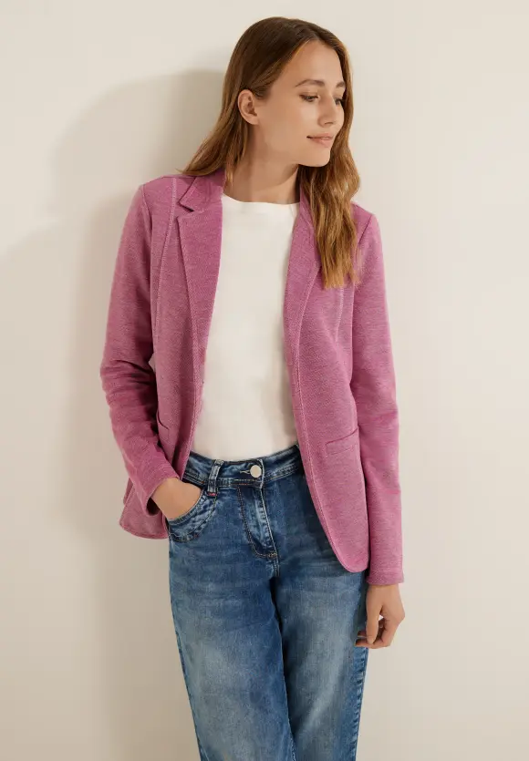 CECIL Sweatblazer in Piqué