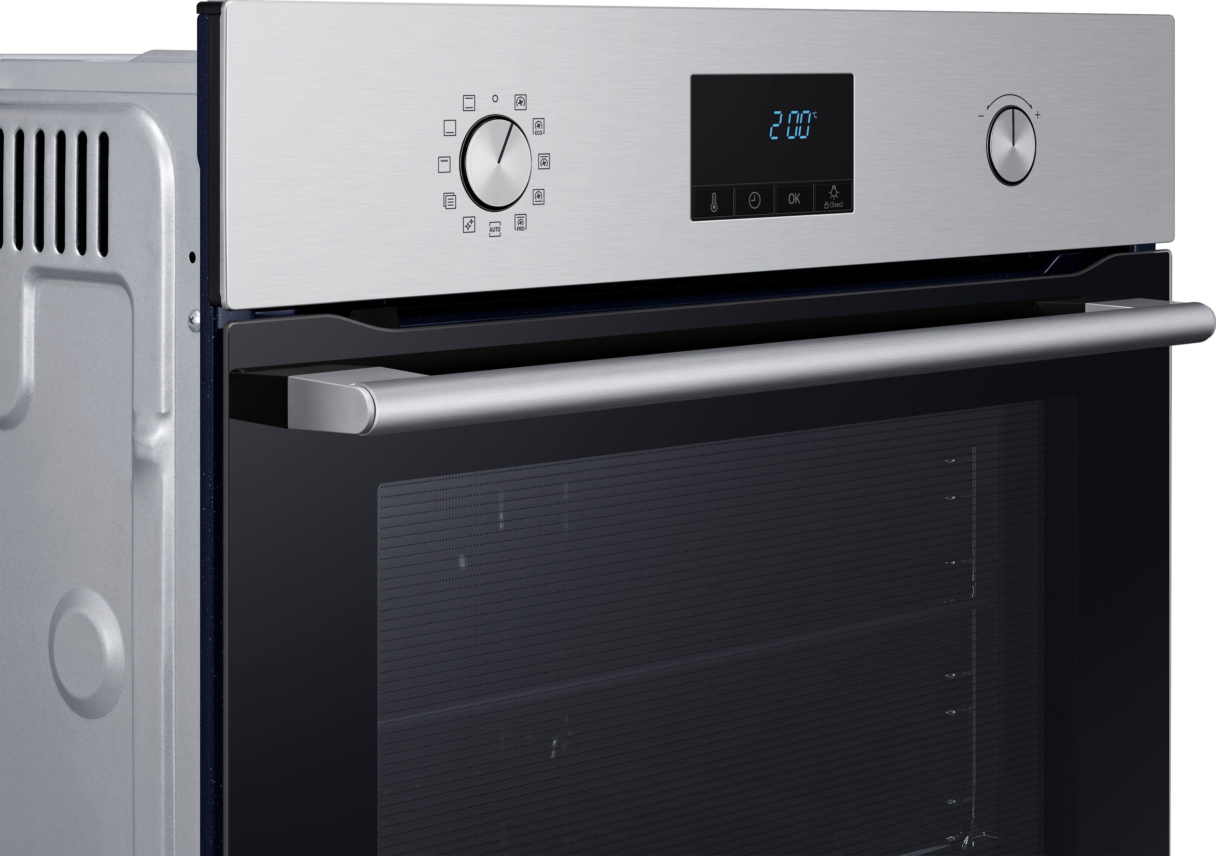Samsung Einbaubackofen NV3300A NV68A1140BS, katalytische Reinigung