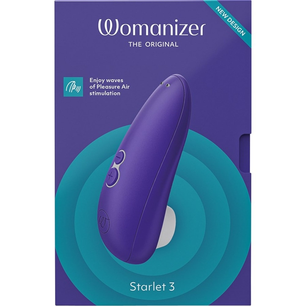 Womanizer Indigo Stimulateur clitoridien 3 Accessoires érotiques