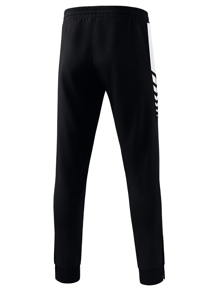 erima Six Wings Trainingshose in schwarz/weiss günstig kaufen