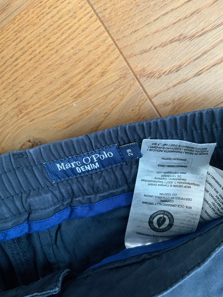 Marc O'Polo DENIM Shorts in Dunkelblau günstig kaufen W29