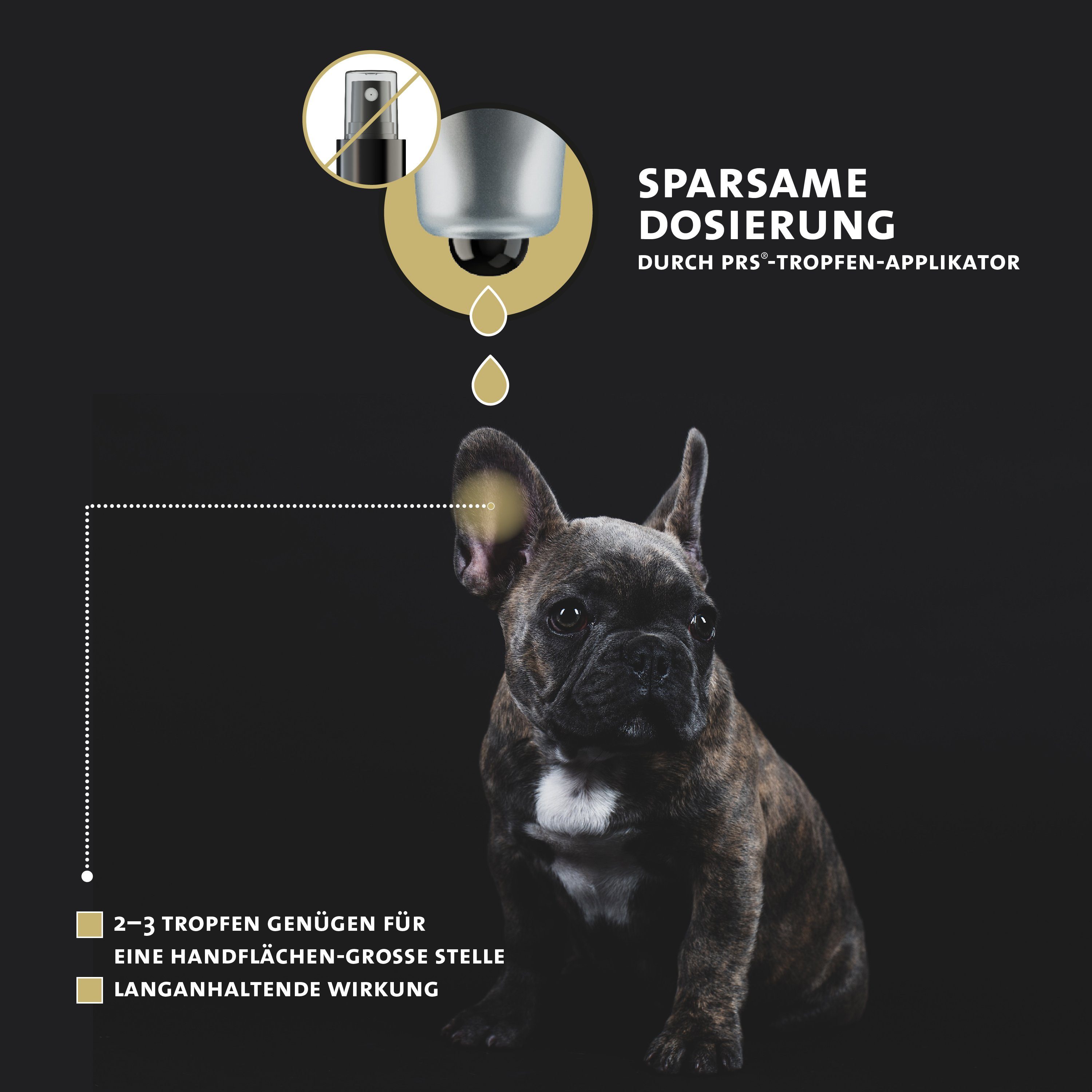 Peticare Insektenspray petDog Health 2108 - Ohrmilben, Ohrräude Lotion für Hunde, 50 ml