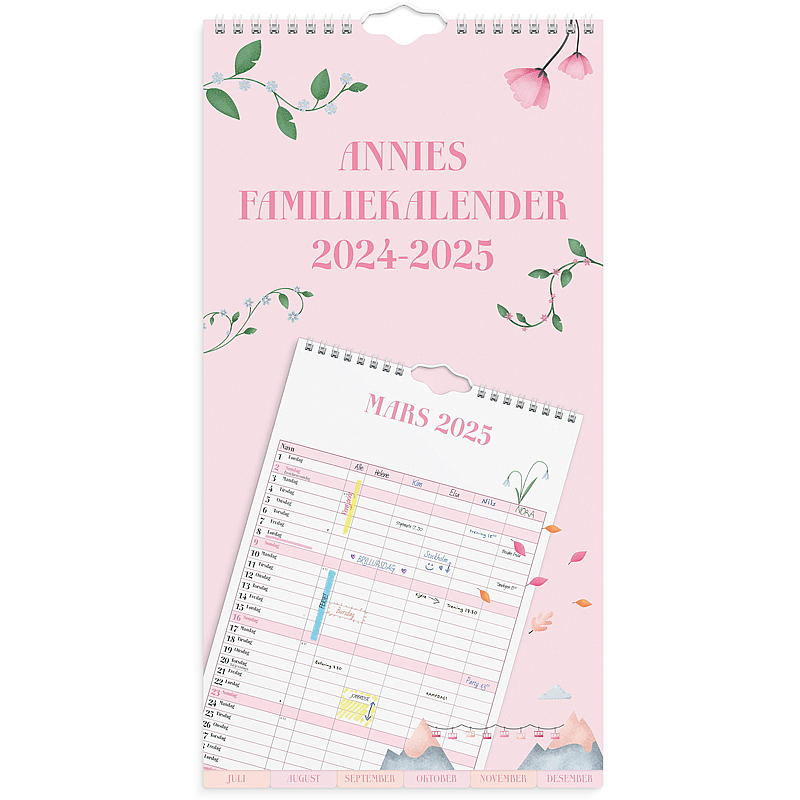 Veggkalender Annies familiekalender