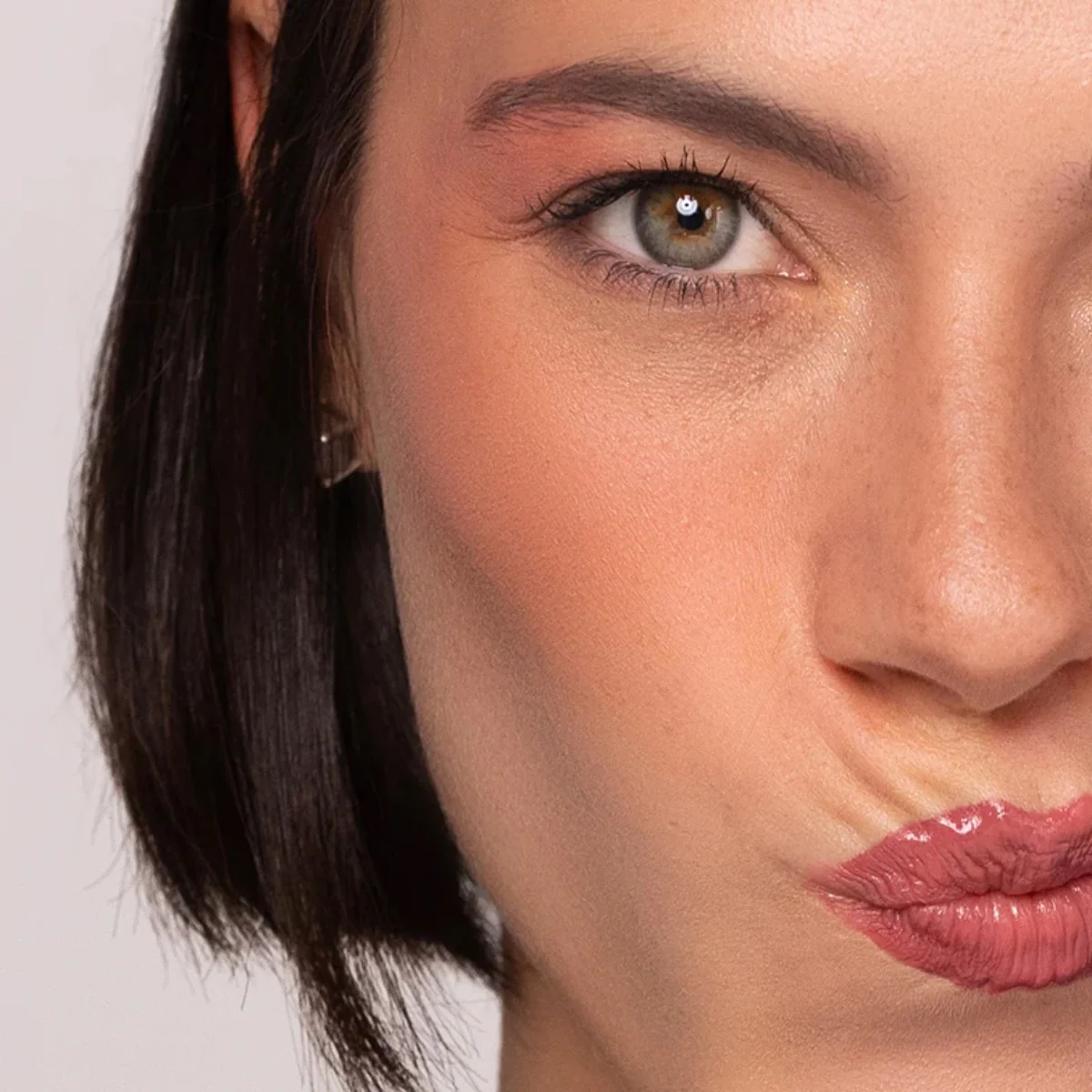 Colorete compacto para el rostro