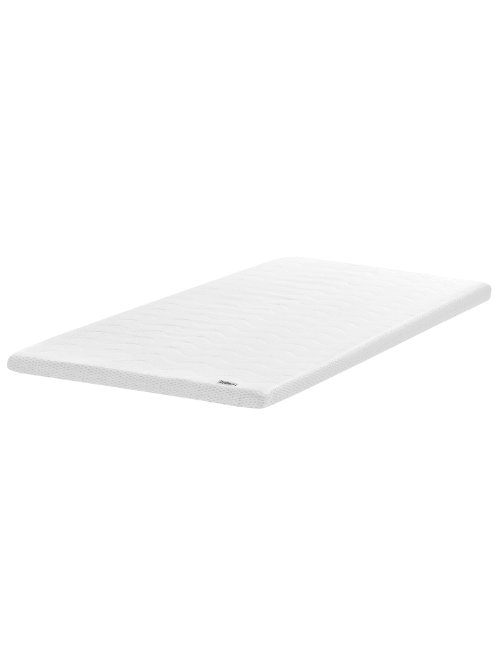 Beliani Topper FROSTY in Weiß - (W) 140 x (H) 6 x (L) 200 cm günstig kaufen onesize