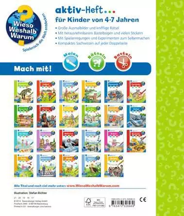 Ravensburger Wieso? Weshalb? Warum? aktiv-Heft: Dinosaurier