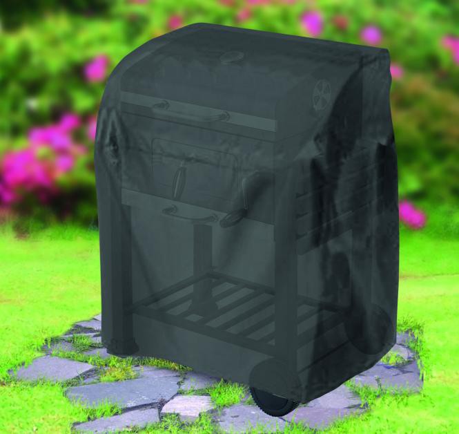 Tepro Universal Abdeckhaube - für Grillwagen klein, schwarz
