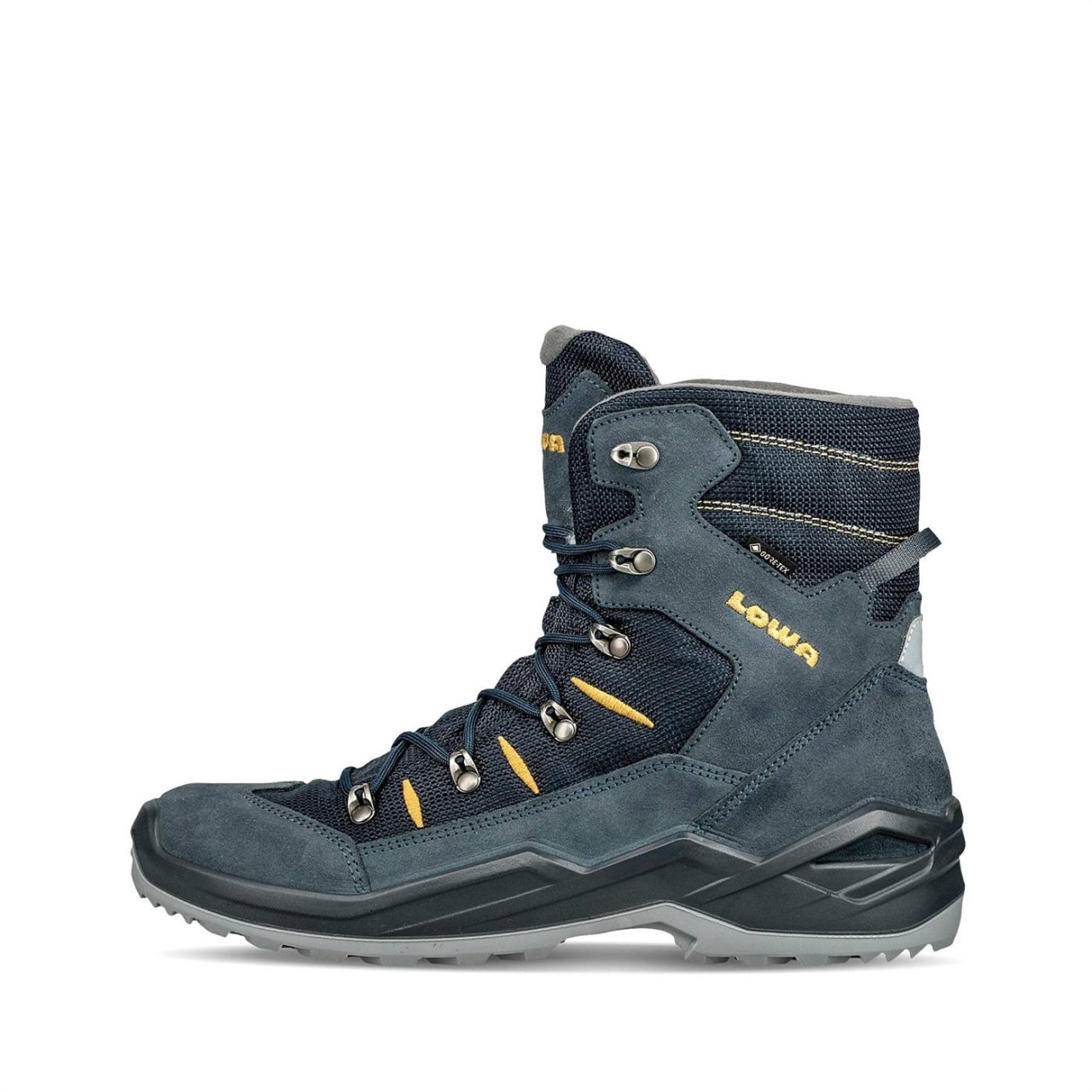 LOWA Stiefel Jungen blau RUFUS GTX