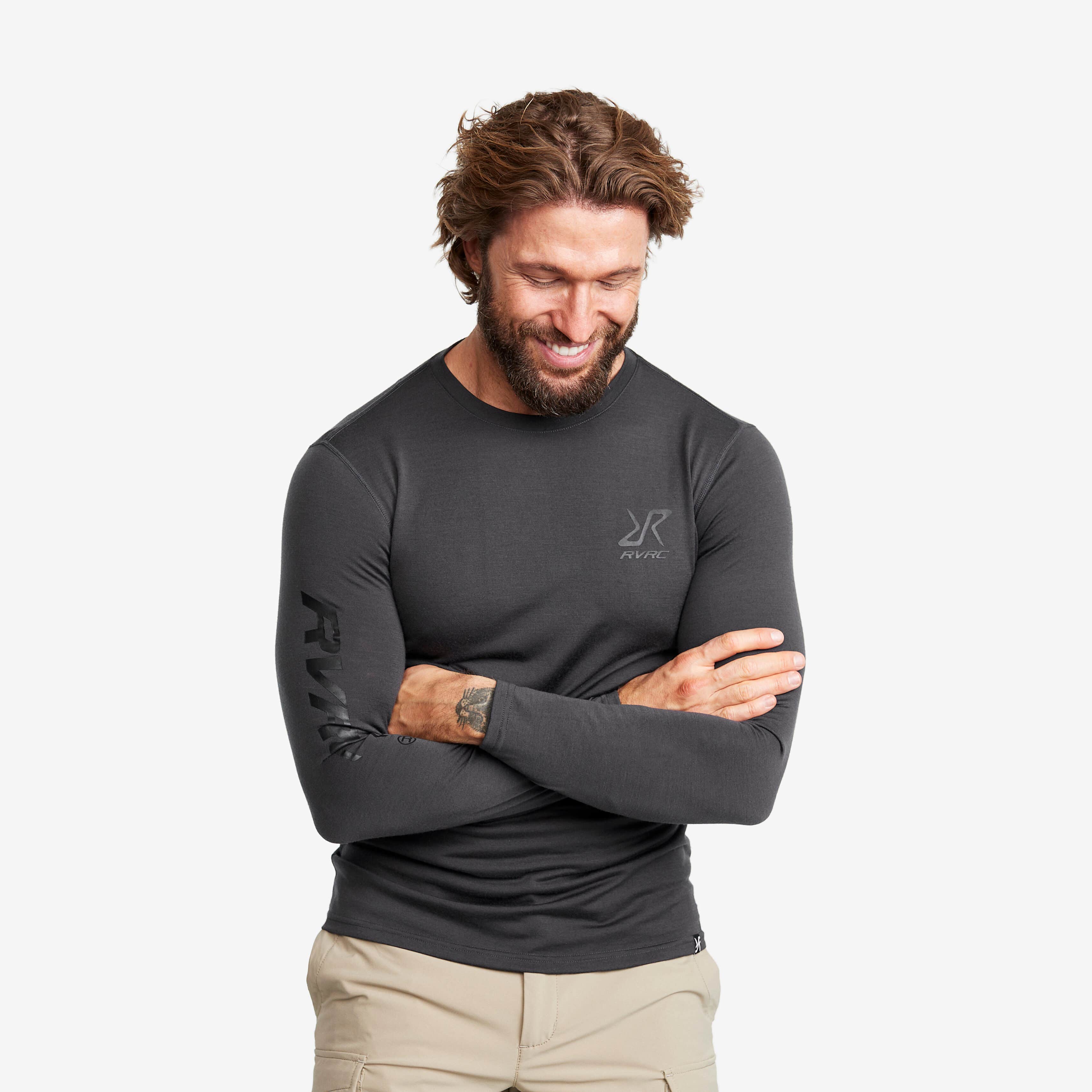 Sheep LS Tee Homme Anthracite