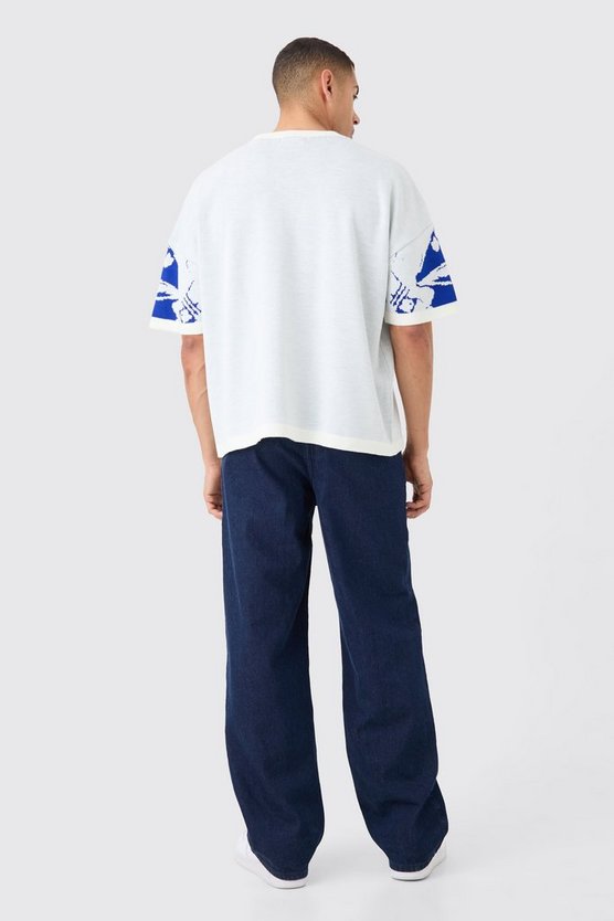 Oversize T-Shirt mit Print