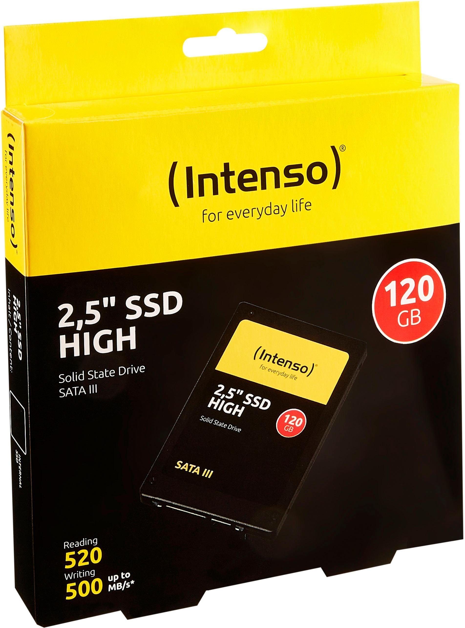 Intenso HIGH interne SSD (120 GB) 2,5
