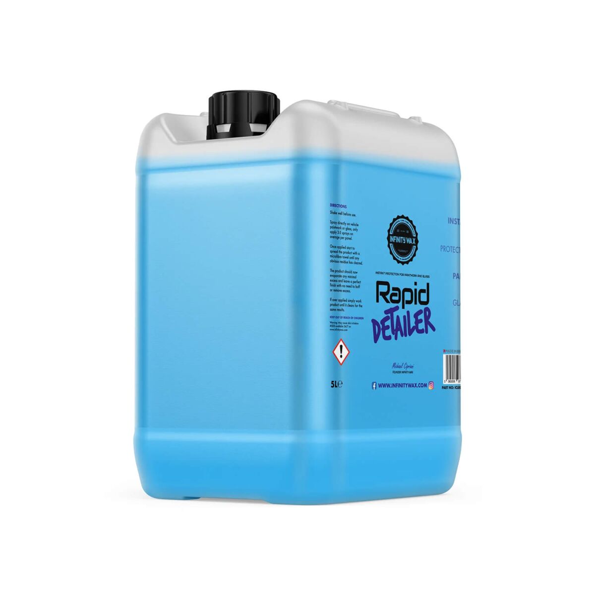 Infinity Wax Rapid Detailer Blau 5L
