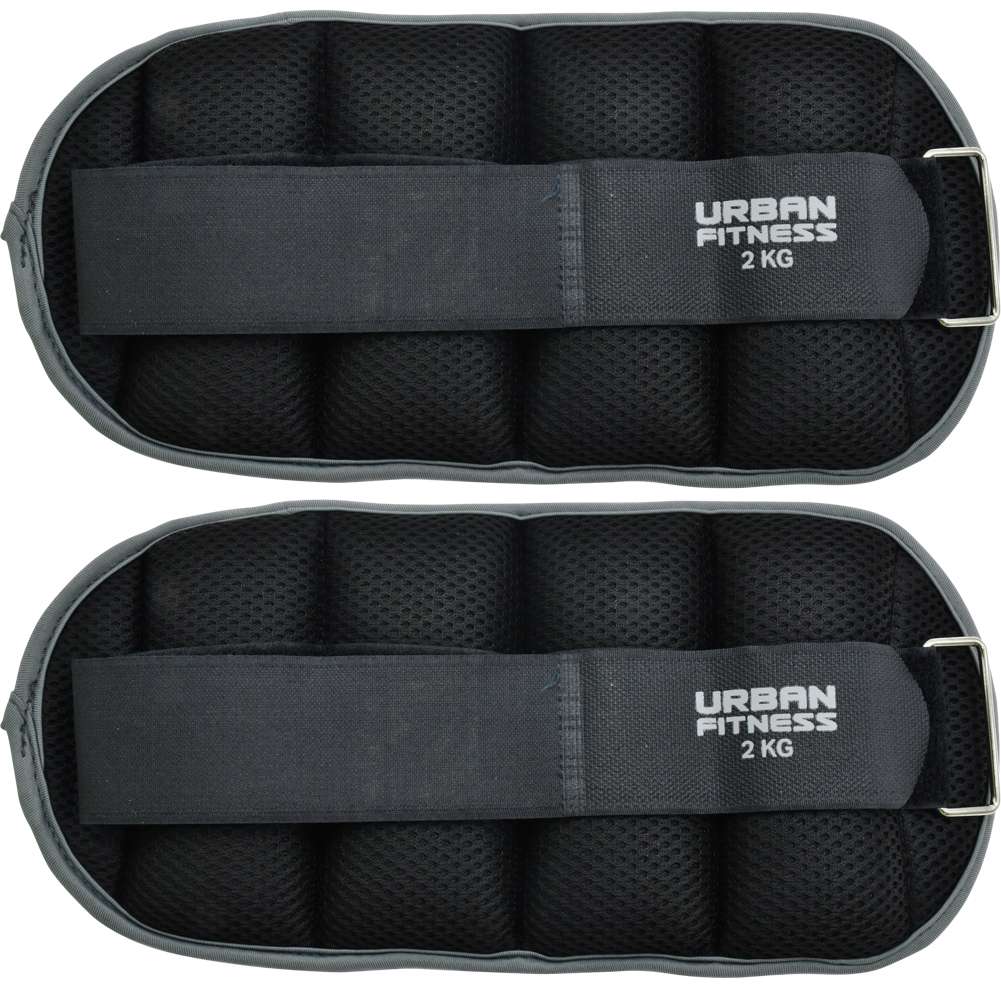 Urban Arm- und Bein-Fitness-Gewichtsmanschetten 2 kg 2 Stück UFW00520