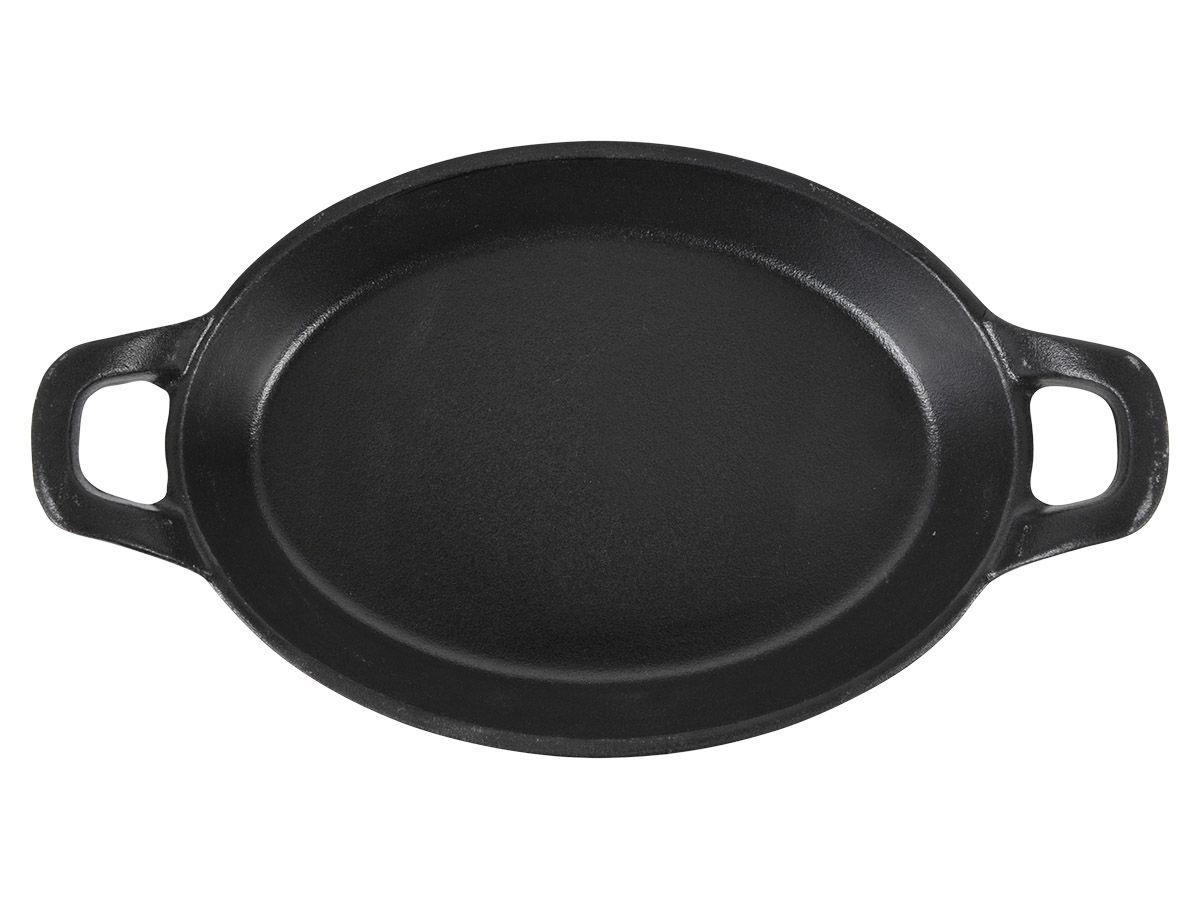 Cast Iron ovale Gusseisenpfanne