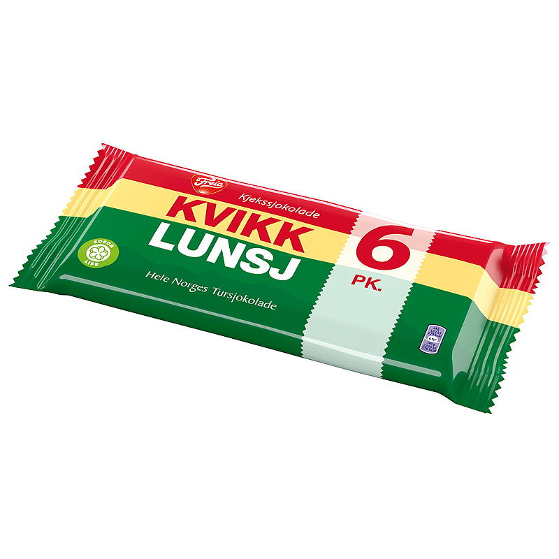 Freia Kvikk Lunsj 6-pk 282 g