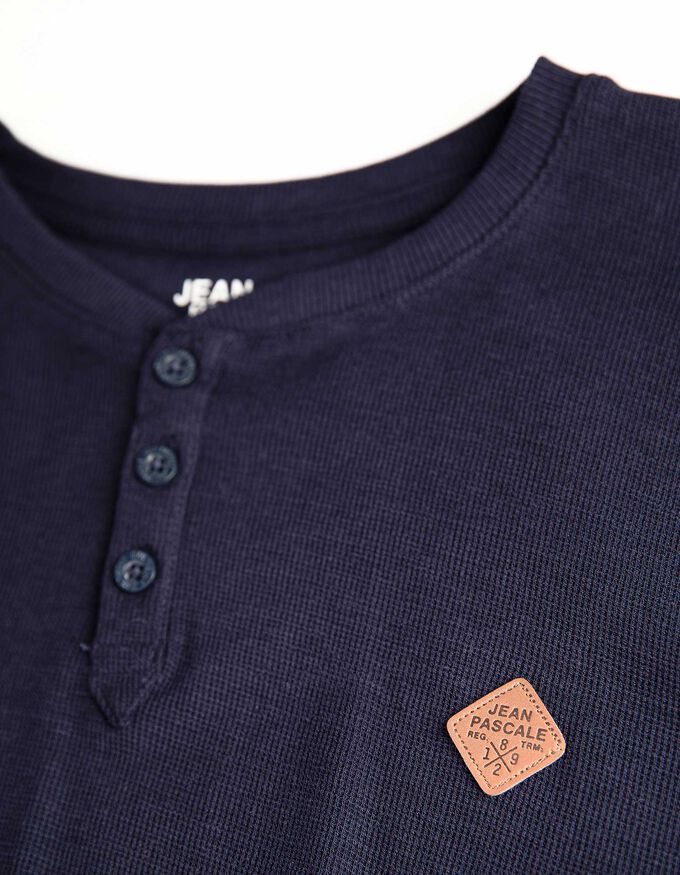 Langarmshirt - Labelpatch