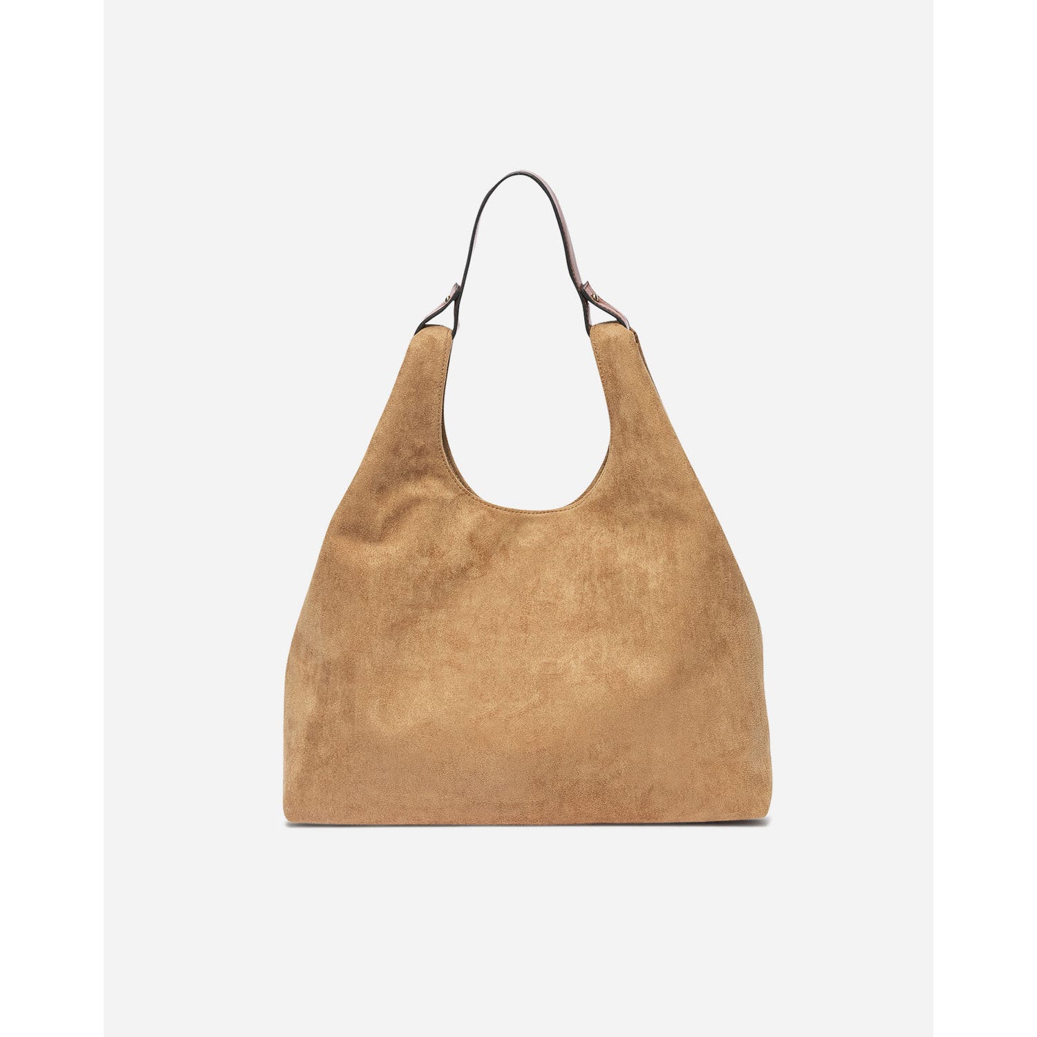 Sac à main TEXTO camel suédé