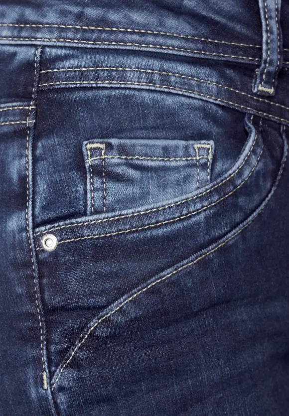 CECIL Slim Fit Jeans mit Bootcut