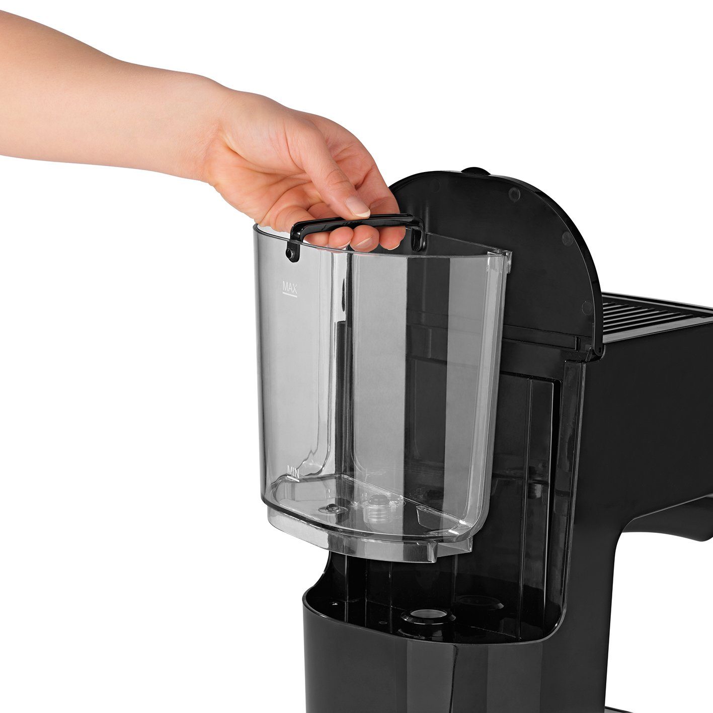 BEEM Siebträgermaschine ESPRESSO-LATTE 15 bar Milchschaum, Thermoblocksystem Edelstahlleitung Warmhalteplatte