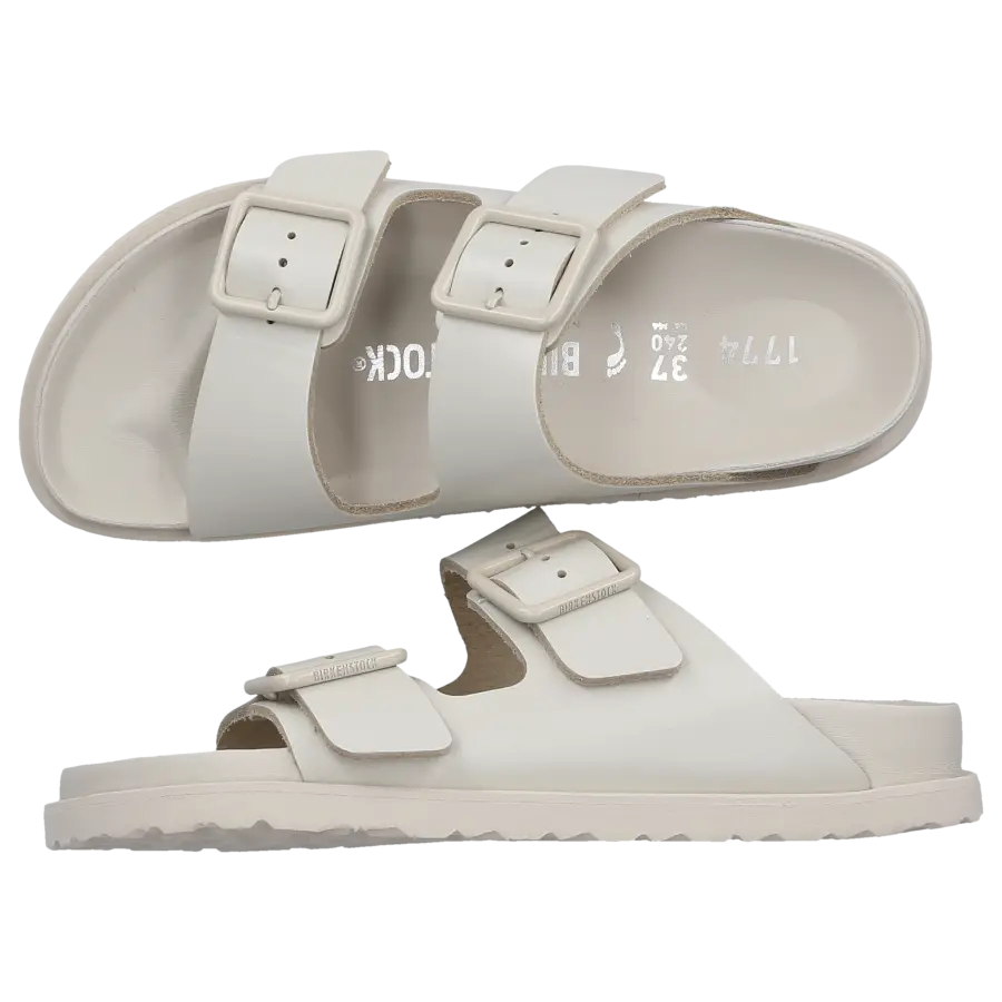 Birkenstock - Sandalen ARIZONA PREMIUM Kalbsleder - weiß