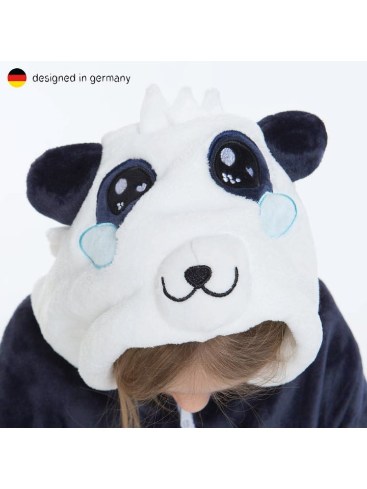 Corimori Onesie Kostüm in Weiß/grau günstig kaufen
