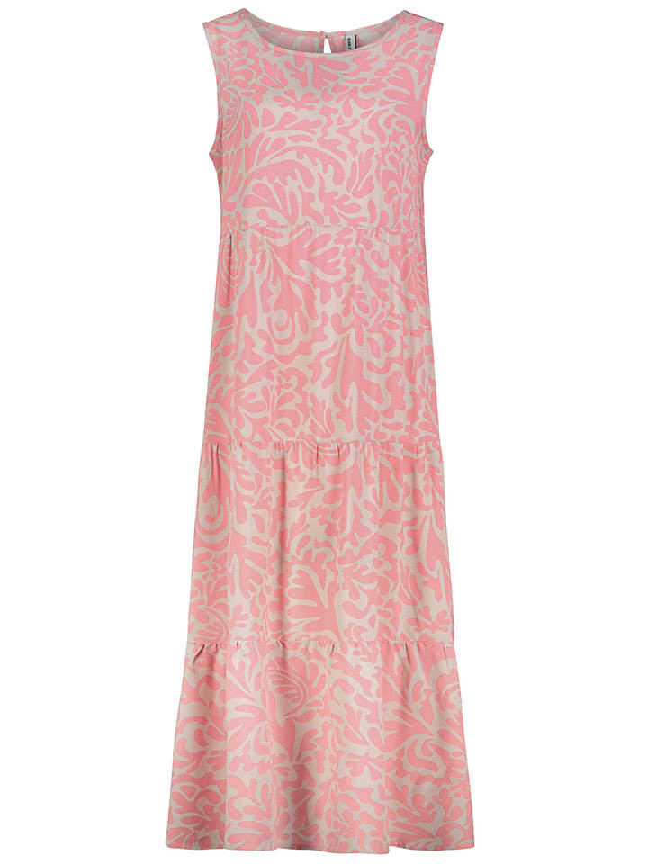 Sublevel Kleid in Rosa/ Weiß günstig kaufen