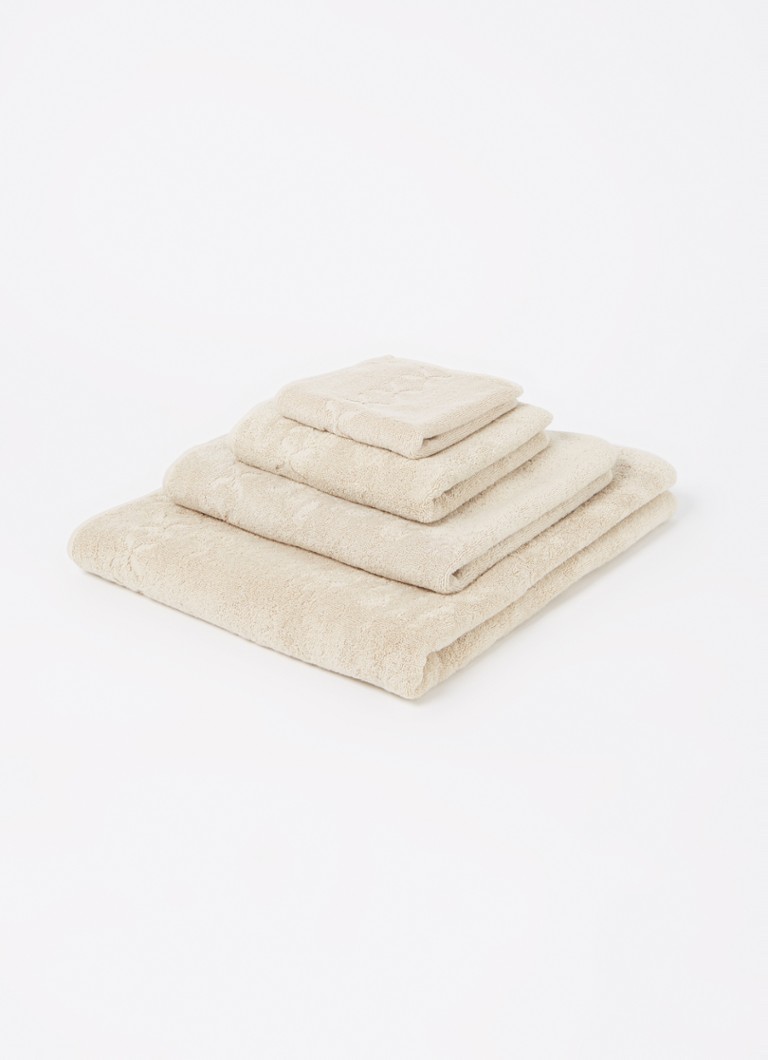 Yves Delorme Nature Almond washcloth - 550 g/m² - 33 x 33 cm