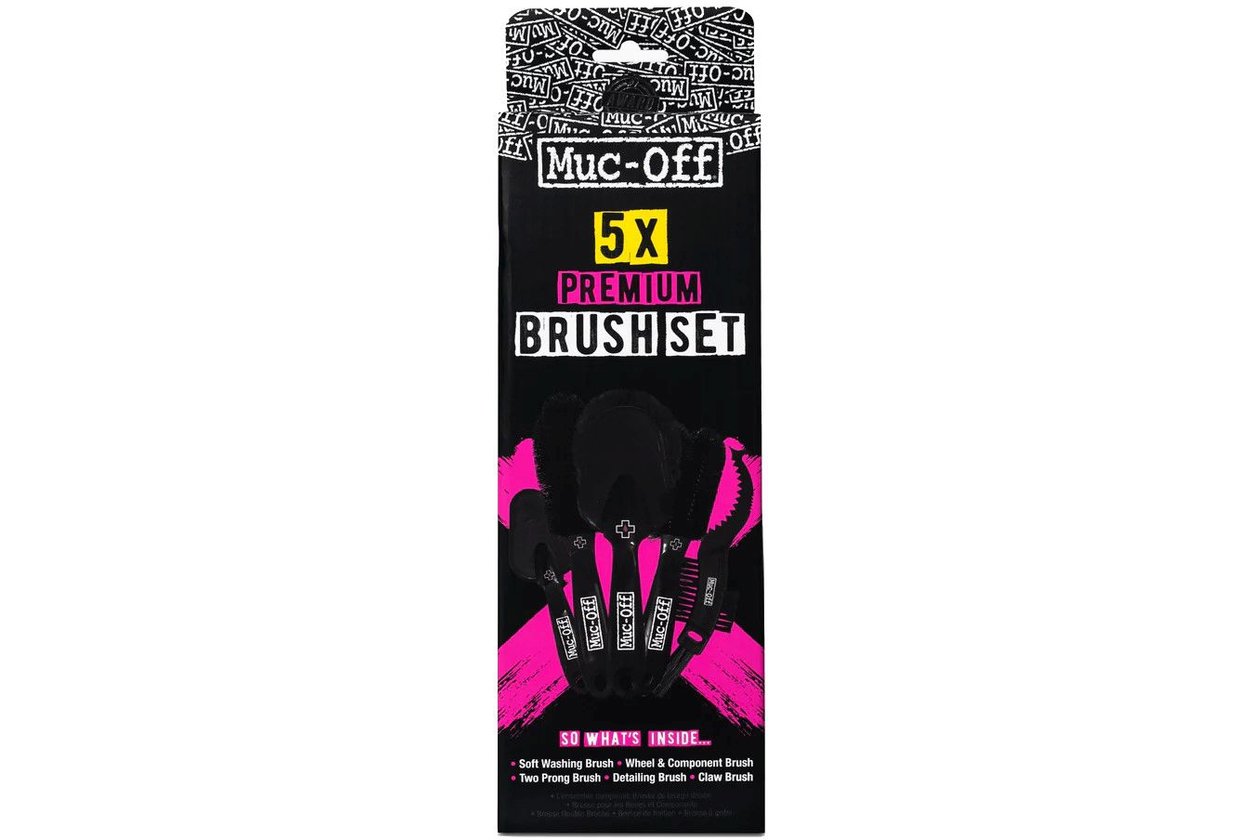 Muc-Off Brush Bu00fcrsten Set 5 Stk.