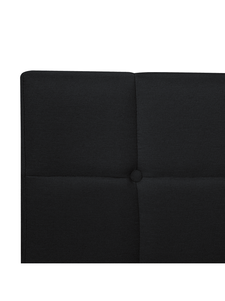Beliani Doppelbett ADMIRAL in Schwarz/Silber - (W) 151 x (H) 92 x (L) 212 cm günstig kaufen onesize