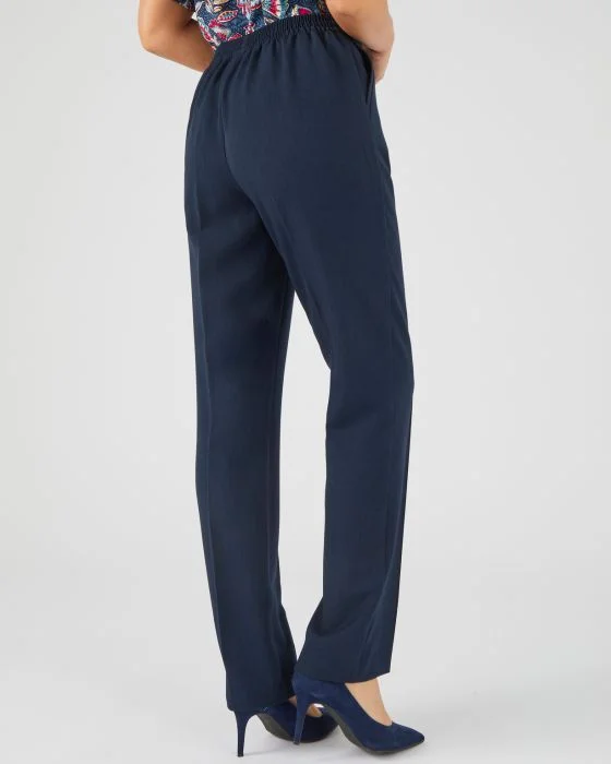 Pantalon enfilable à boucle fantaisie