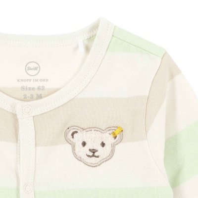 Strampler langarm, beige für Jungs