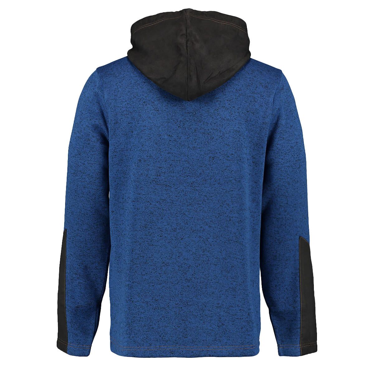 Strickfleece Jacke mit Kapuze