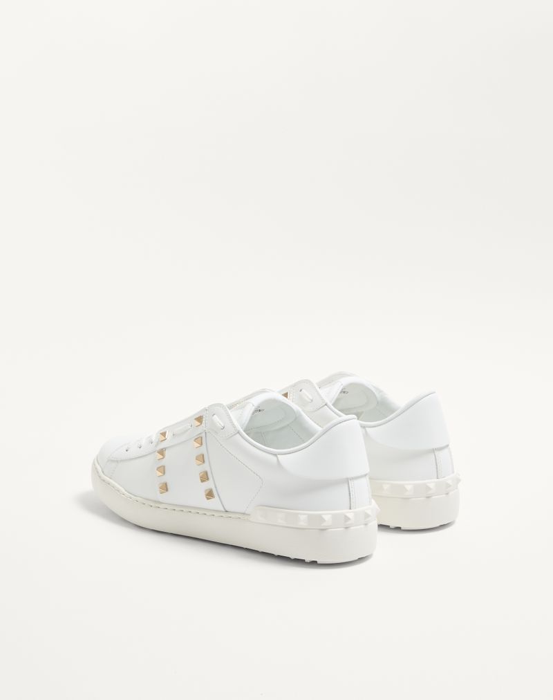 Tênis Rockstud Untitled em couro de bezerro