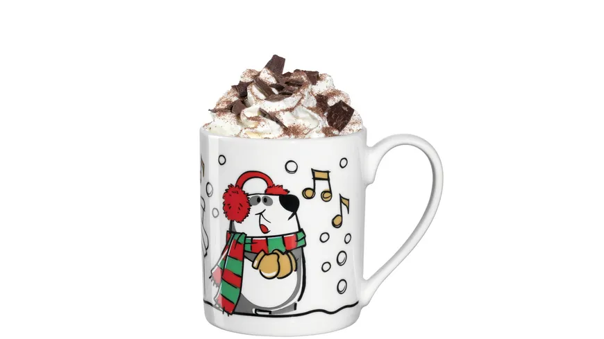LEONARDO Tasse Bambini Natale Panda 0,2l