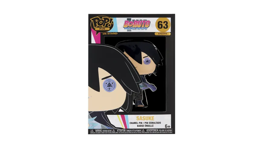 Funko - POP! - Boruto: Naruto Next Generations Pin Sasuke