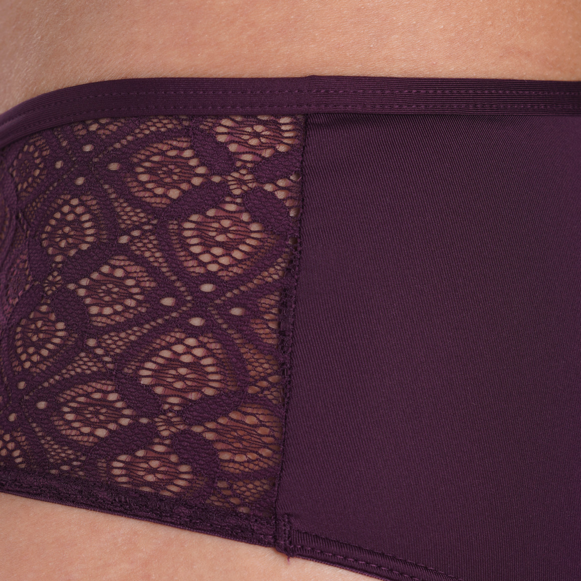 Damen Panty mit Spitze