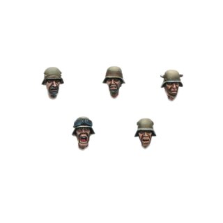 German WW2 Style Heads (10)