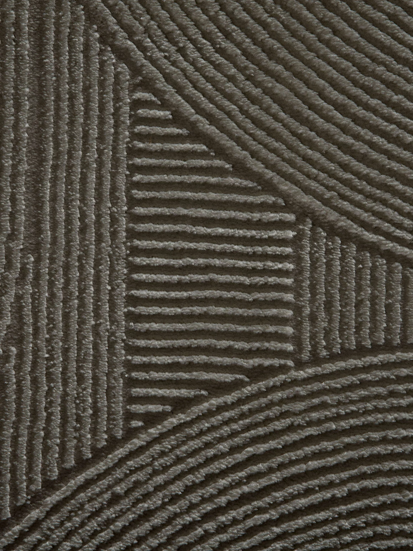 Biarritz Moderner Teppich, Taupe