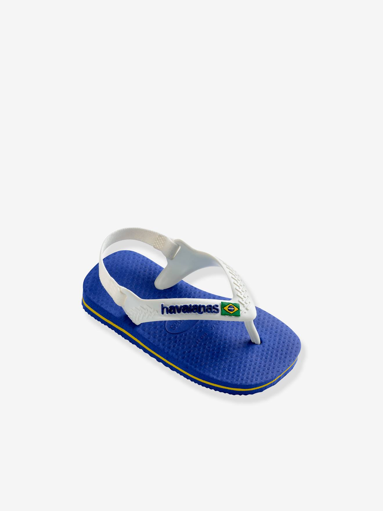 Tongs Baby Brasil Logo II HAVAIANAS marine