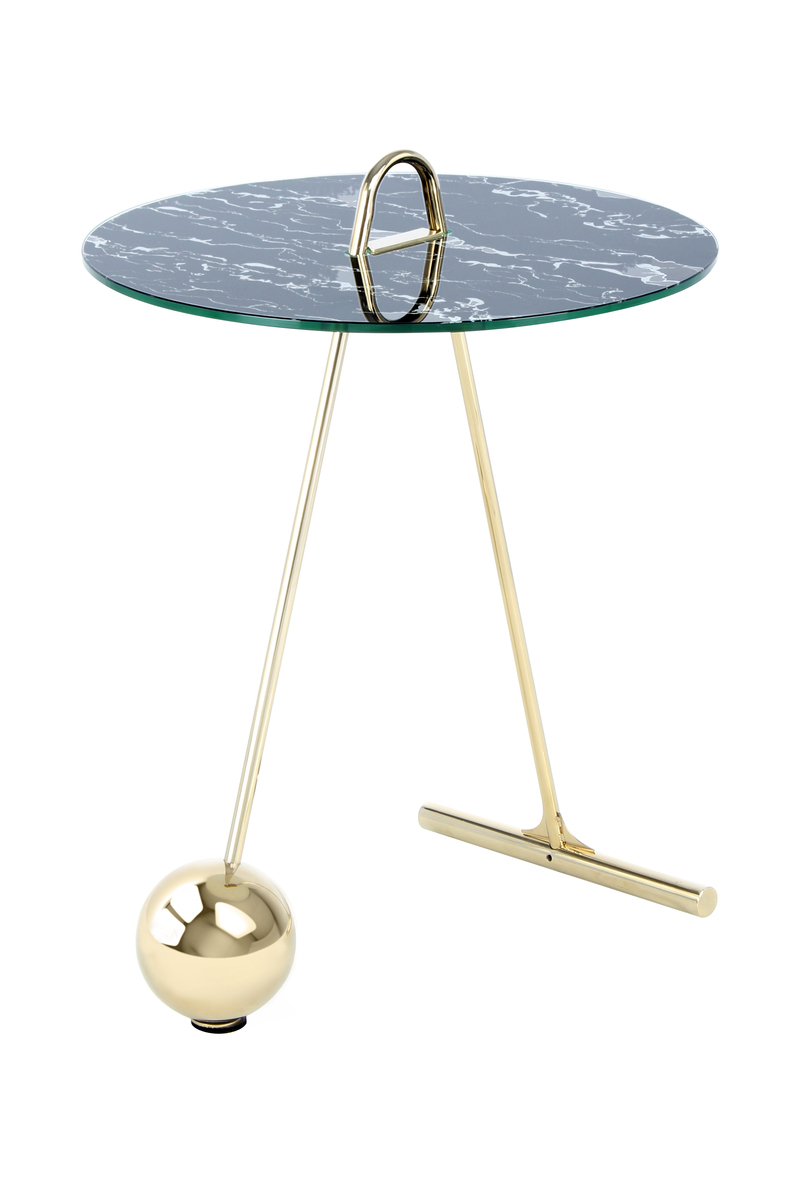 Kayoom Beistelltisch Pendulum 525 Gold / Schwarz