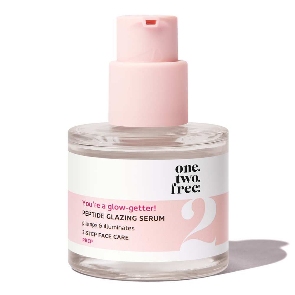 one.two.free! PEPTIDE GLAZING SERUM Sérum visage