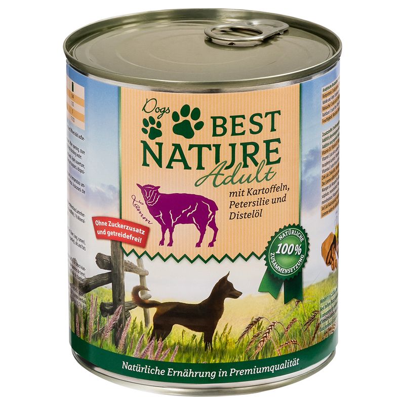 Sparpaket Best Nature Dog Adult 12 x 800 g