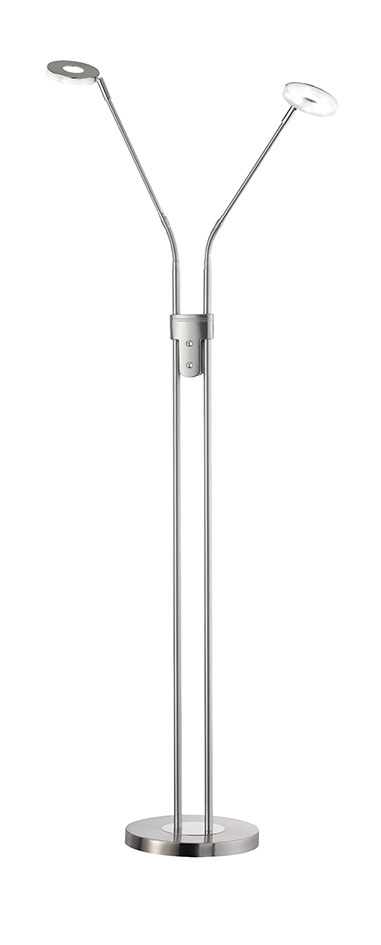 Fischer & HonselLED-Stehleuchte 2flg