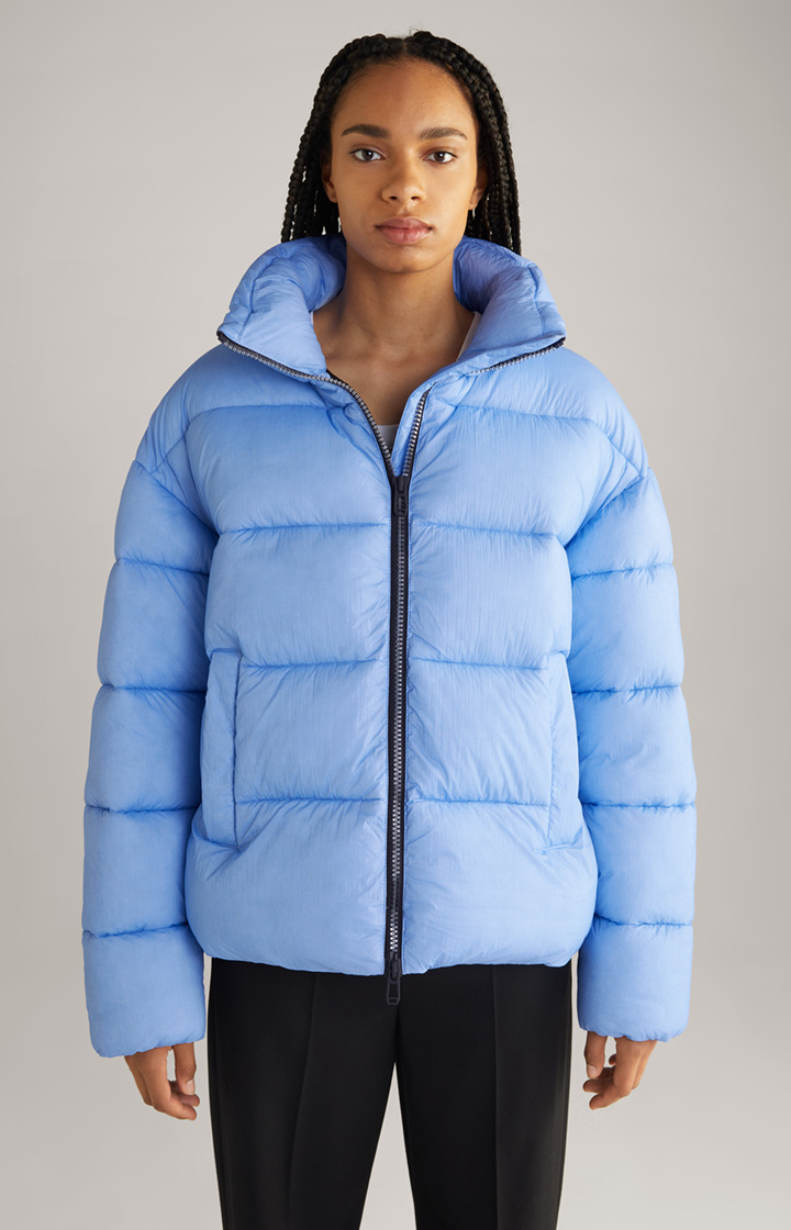Unisex-Steppjacke in Hellblau